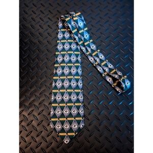 NFL Packers Tie - 100% Silk